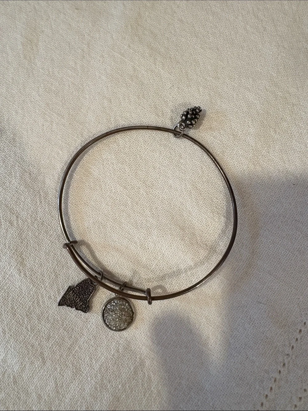 Alex and Ani Maine Charm Bracelet